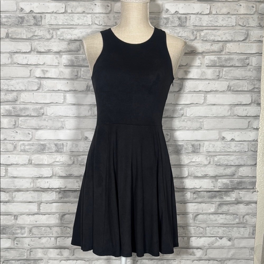 Brandy Melville Black Halter Mini Dress